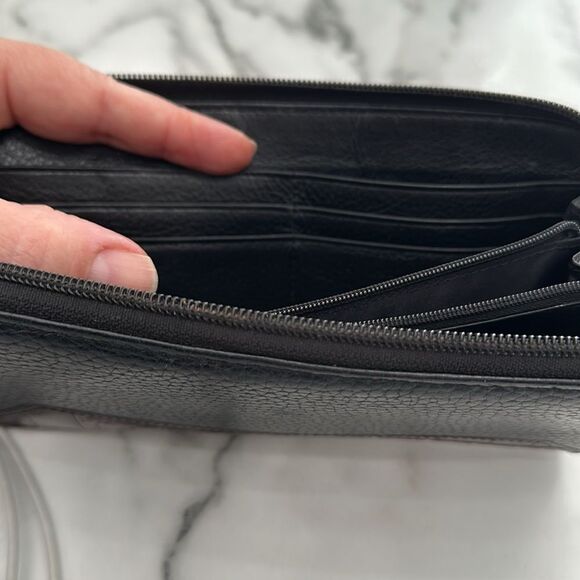 Brighton Leather Zip Around Wallet - Picture 5 of 9